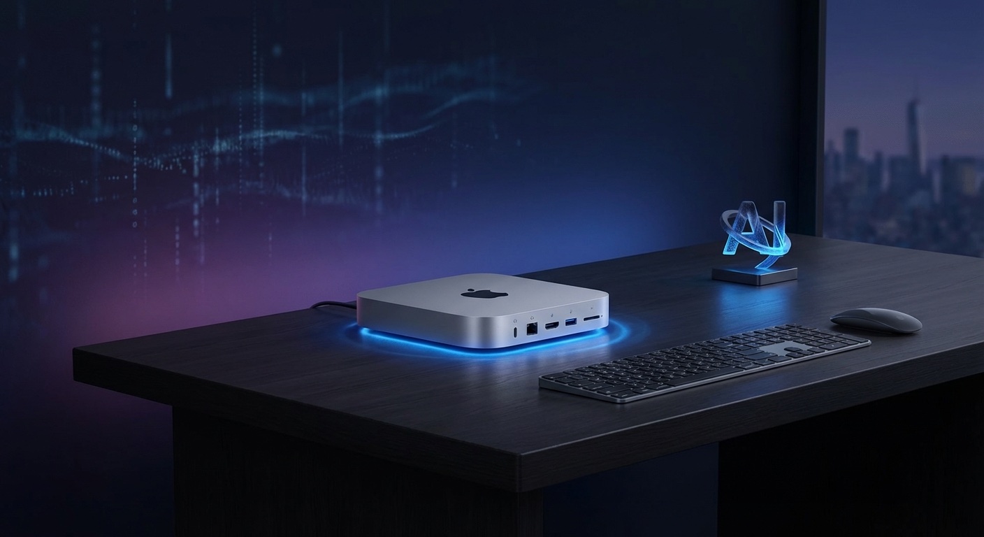 Mac Mini running as a 24/7 AI assistant server