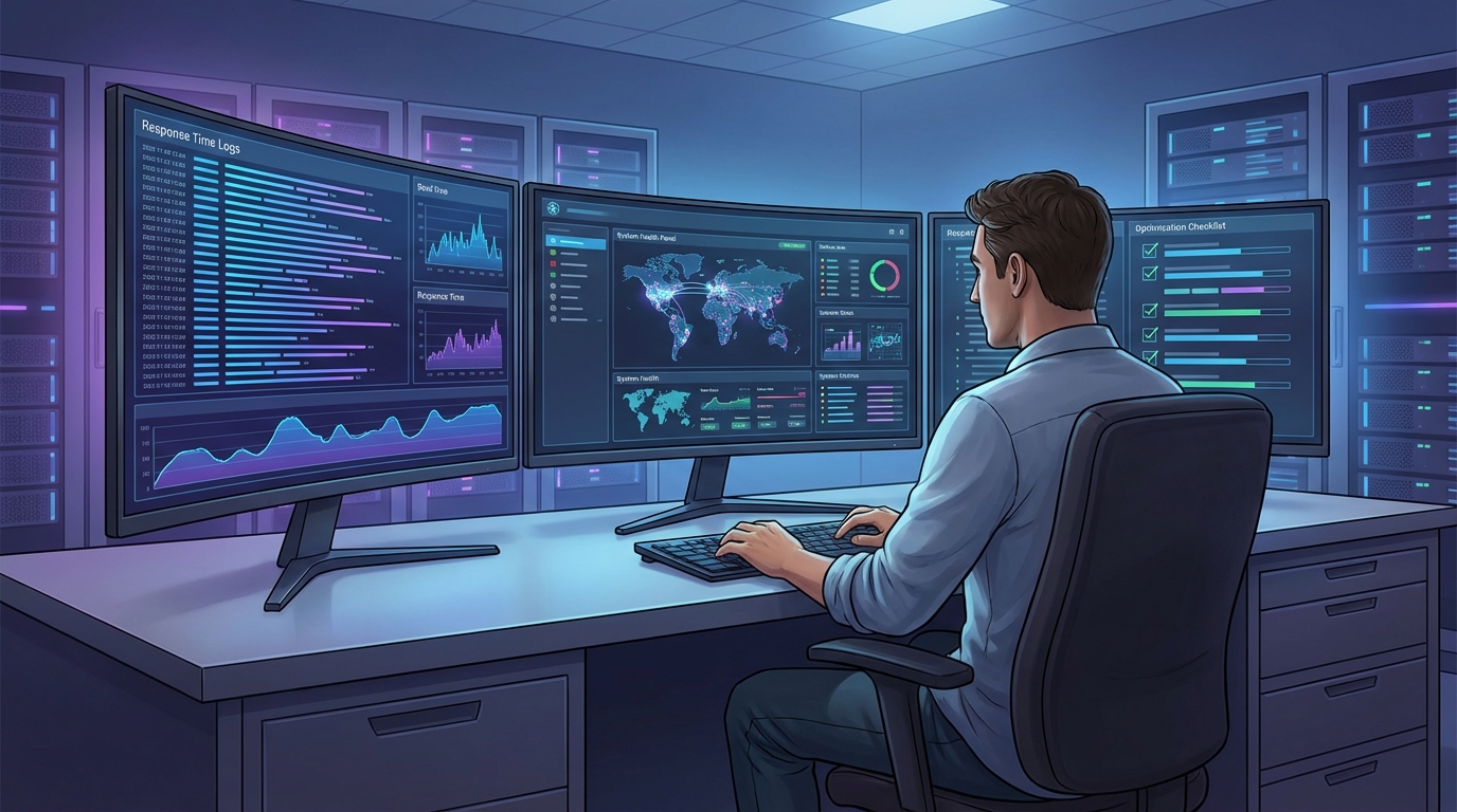 Support engineer reviewing OpenClaw response logs