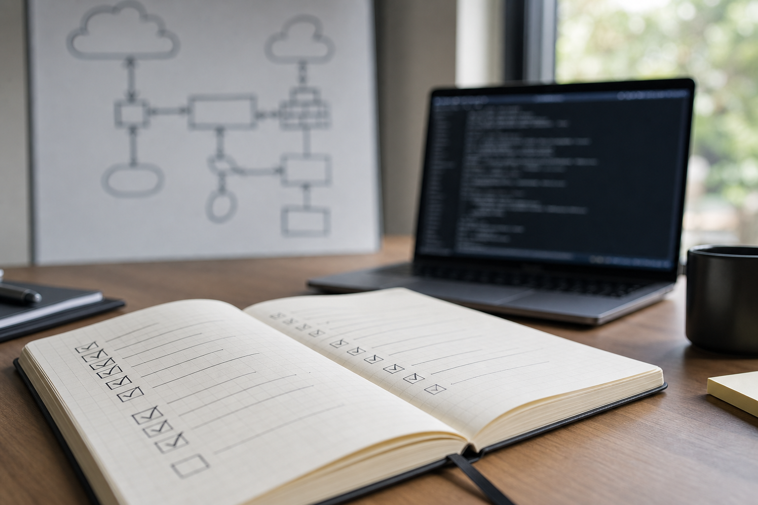 Recovery runbook for AI agent troubleshooting on a desk